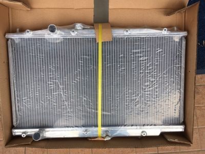 หม้อน้ำอลูมีเนียมทั้งใบ รถฮอนด้าแอคคอร์ด 3.0 V6 All Aluminium Radiator Honda Accord 3.0 V6 Gen 7 ปี 2003-2007