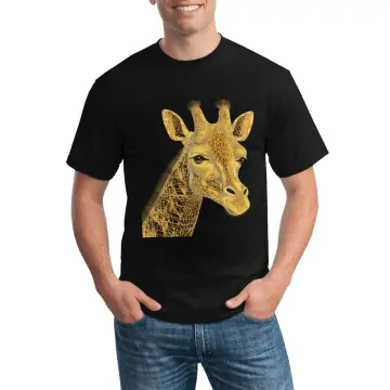 Women's Get on My Level Giraffe V-Neck T-Shirt