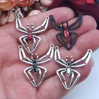 5pcs 30*33mm Antique Silver Color Insect Spider Charms Fit Necklaces Pendants Earrings Making DIY Handmade Jewelry Accessories DIY accessories and oth