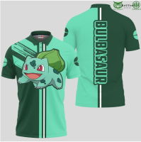 （all in stock）  2023 new style BULBASAUR high-quality fully sublimated high-quality polo customized series 216