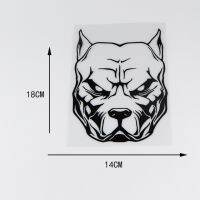 Yoja 14X18Cm หัวสุนัขสัตว์รูปลอกทั้ง Zt4-0039สติ๊กเกอร์ตกแต่ง