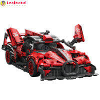 LEAL 1:14รถสปอร์ตประกอบบล็อคก่อสร้าง S เข้ากันได้สำหรับ Bugatti Bolide ตัวต่อเกมปริศนาบล็อคก่อสร้างตัวต่อของเล่น