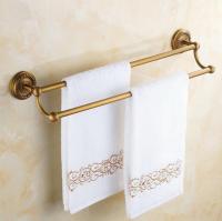 ▲✵ Wall Mounted Antique Brass Bathroom Double Towel Bar Towel Rail Holder Bathroom Accessory mba093