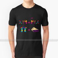 Pi Pie Pun Block Puzzle Video Game Math Pi Day T-shirt For Men Women T Shirt Print Top Tees 100% Cotton Cool T-shirts S - 6xl XS-6XL