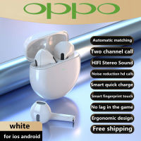 【ของแท้100%】OPPO หูฟังบลูทูธ สเตอริโอ หูฟังไร้สาย แยกเสียงซ้ายขวา TWS Wireless bluetooth 5.1 headset Earphone Earbud