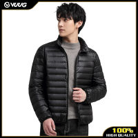 VUUG New Men S Autumn And Winter Stand-Up Collar Light Down Jacket Warm And Cold White Duck Down Jacket