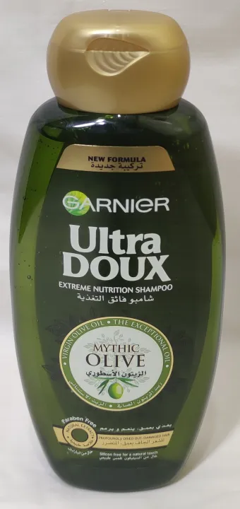 Garnier Ultra Doux Olive Mythique Extreme Nutrition Shampoo Green 400ml Lazada Ph