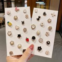 【CW】 Hot! 10PC Fashion Brooch Pin Decoration Anti Exposure Buckle Neckline Fastener Accessory