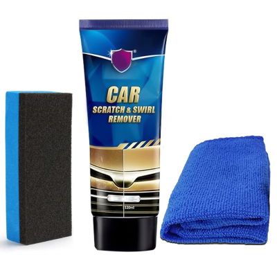 Car Scratch Repair Cream Auto Body Paint Scratches Remover Kit Polishing Wax Swirl Removing Repair Tool Car Care Accessories