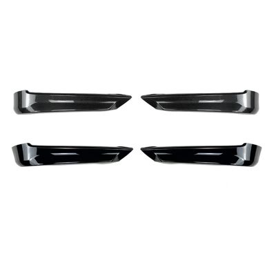 Car Front Bumper Lip Corner Cover Trim Lower Protector Splitter Spoiler for BMW E90 E91 320I 330I 2005-2008