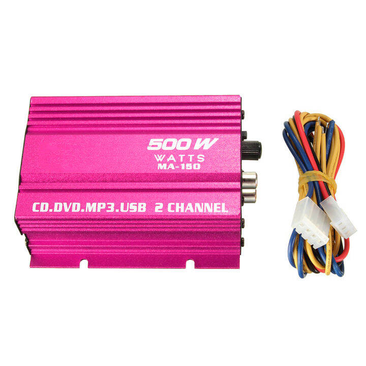 HiFi 12V 40W Audio Car Mini LED Indicator Home Stereo 2 Channel