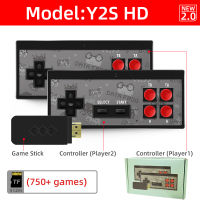 DATA FROG 4K HD Video Game Console Built in 1700 Classic Games Mini Retro Dendy Game Console Wireless Controller TV Output