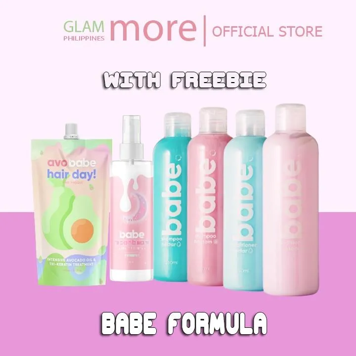 Babe Formula Bonbon Blossom Nectar Shampoo Conditioner Gleam Hair Spray Avo  Masque Avocado Keratin | Lazada PH