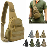 Mens Military Tactical Backpack Outdoor Travel Shoulder Bag Sports Climbing Hiking Cross Body Chest Bags For Male Female Women