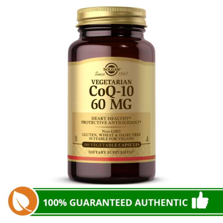 Solgar CoQ10 60mg 180 Capsules | Lazada PH