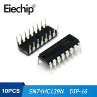 10ชิ้น SN74HC139N DIP16 SN74HC139 74HC139 DIP-16 Logic IC ใหม่ของแท้