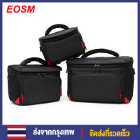 จัดส่งภายใน 24 ชั่วโมง EOSM วัสดุกันน้ําไนล่อน DSLR กระเป๋ากล้องถ่ายภาพแบบพกพากระเป๋าสําหรับ Canon 100D 200D 600D 700D 750D 760D Canon Camera Bag Medium Size กลาง