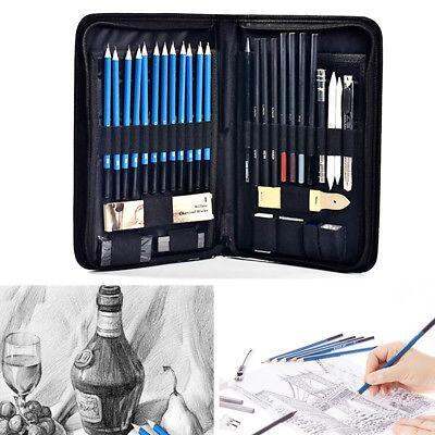 32pcs/Set Professional Drawing Sketch Pencil Kit Including Sketch