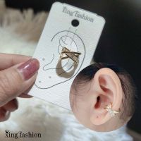 earcuff ต่างหูแบบเกาะ/หนีบ ต่างหูแฟชั่นสไตส์เกาหลี,ต่างหูยอดนิยม,XE00351