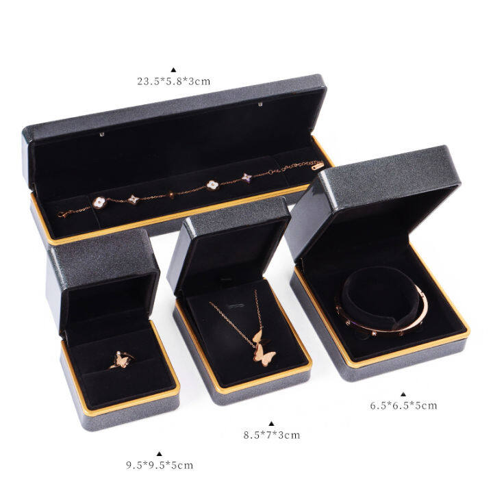 short-plush-bead-treasure-box-earnail-jewelry-box-rounded-gold-edge-led-light-box-led-light-jewelry-box-led-light-necklace-box