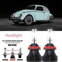 หลอดไฟหน้ารถยนต์ LED LAI 40w 6000k สีขาว สําหรับ VW Beetle(5C1) 2013-2023 2PCS