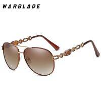 HOT &amp; HOT WarBLade ใหม่สีชมพูแว่นตากันแดดนักบินหญิงวินเทจหญิงดวงอาทิตย์ก๊าซยูวี400เฉดสีขาว Zonnebril Doculos Feminino เดอโซล