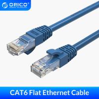 ORICO Cat6สายเคเบิลอีเทอร์เน็ตเครือข่ายสาย Lan RJ45ชุบทองสาย Cat6สายสายแพทช์อีเทอร์เน็ตสำหรับเราเตอร์คอมพิวเตอร์แล็ปท็อป