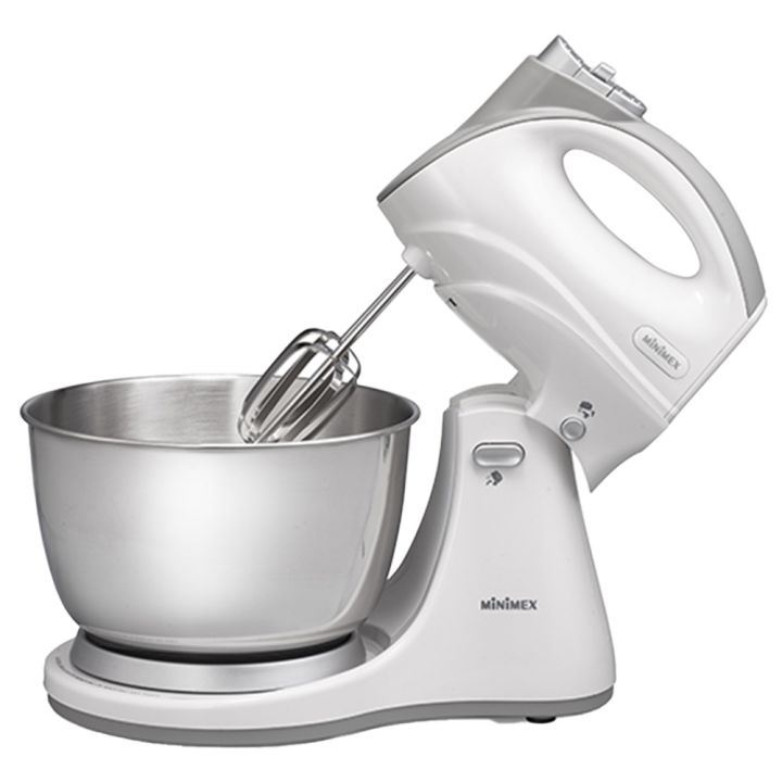 มีประกัน-minimex-มินิเมกซ์-hand-mixer-เครื่องผสมอาหารมือถือพร้อมโถ-รุ่น-mhm2-st