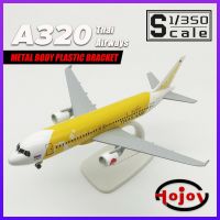 เครื่องบินเหล็กหล่อการบินไทย A320ความยาว1/350 20ซม. เครื่องบินของเล่นเครื่องบินจำลองของขวัญสำหรับเด็กผู้ชายและเด็ก