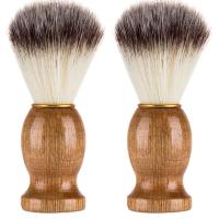 ✐ Soft brush Mao Hu mens shaving brush brush pig BinMao hu refresh portable beard hair salons beauty makeup tools