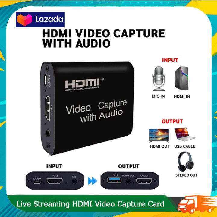 Hdmi capture card on sale usb