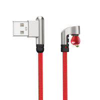 คู่ข้อศอกถักแอปเปิ้ล usb สายข้อมูล 2.4a ใช้บังคับ สายชาร์จ Apple เกมมือถือชาร์จเร็ว ...