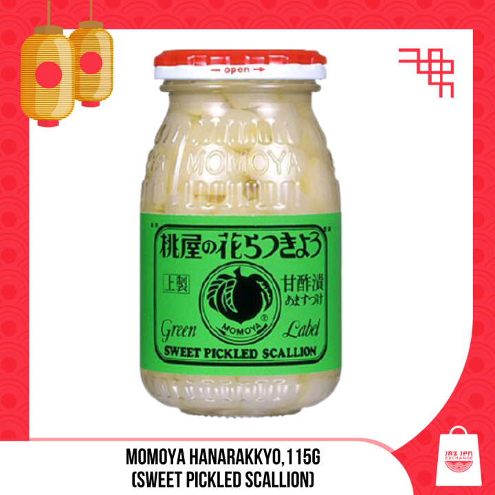 Momoya HanaRakkyo,115g (Sweet Pickled Japanese Scallion) Lazada PH
