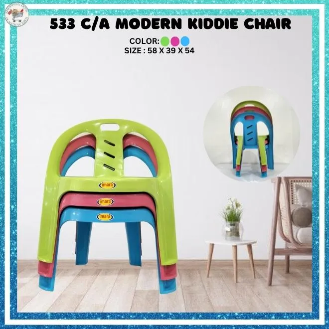 COLORED KIDDIE CHAIR W/ BACKREST Lazada PH