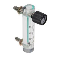 LZB-6M F Lowmeter ปรับ0-1.5 LPM อากาศก๊าซ F Lowmeter ที่มีการควบคุมสำหรับวาล์วสำหรับการวัดการควบคุมก๊าซออกซิเจนไหล