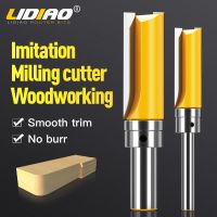 【DT】hot！ LIDIAO 6.35mm Shank Milling Cutter Wood Router Bit With Trimpattern Cheap Tools Carpentry