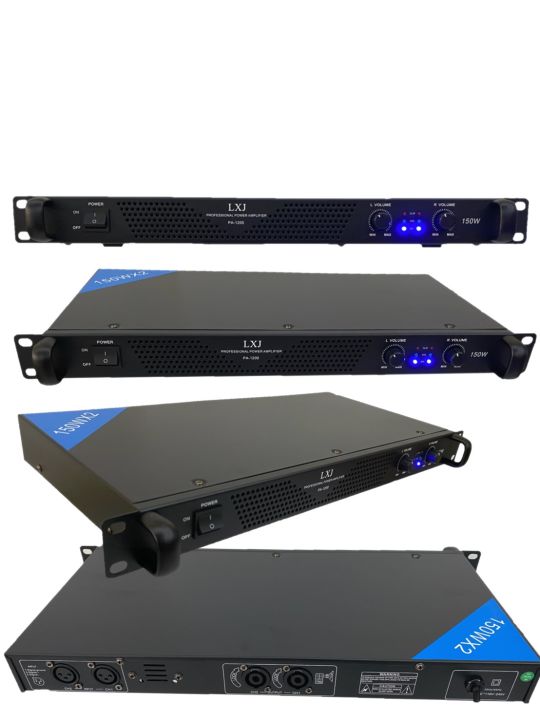 lxj-pa-1200-เพาเวอร์แอมป์-300วัตต์รุ่น-pa-1200-max-powet-150w-2-ที่-8-โอมป์-2ch-รุ่นpa-1200