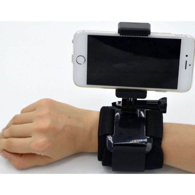 best-seller-phone-holder-mount-gopro-selfie-ที่ยึดสมาร์ทไฟน-เข้ากับไม้เซลฟี่-อุปกรณ์โกโปร