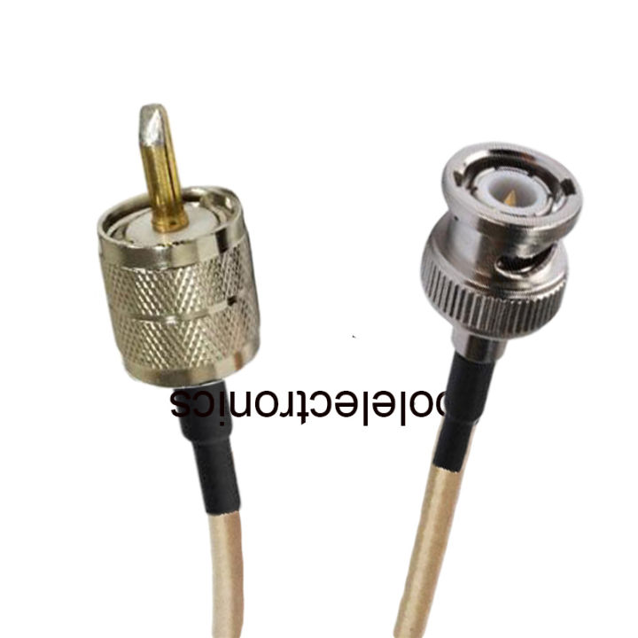 RG316 UHF PL259 Male to BNC male Connector RF Coax Coaxial Pigtail Cable 10/15/20/30/50cm 1/2/3/5/10/15/20m