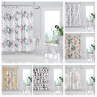 【CW】❣  fabric shower curtains curtain accessories for 180x200cm 240x200 plant boho decoration