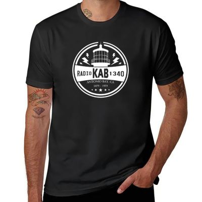 Kab Radio 1340 T-Shirt Black T Shirts Man Clothes Sports Fan T-Shirts Mens Cotton T Shirts