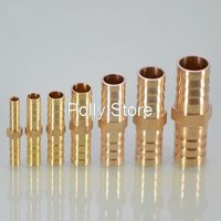 5pcs Pneumatic 6mm 8mm 10mm 12mm 14mm Brass Pipe Fitting Straight Equal Fuel Hose Joiner Water Tube Connector Valves