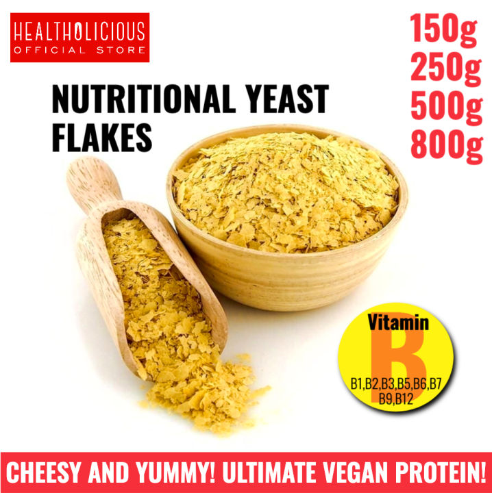 ยีสต์โปรตีนเฟล็กซ์-yeast-protein-flakes-vegan-plant-based-protein-supplement-nutritional-yeast