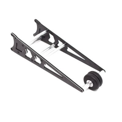 Metal Tail Wheel Head-Up Wheelie Bar for Traxxas 1/10 Bandit 2WD Slash Parts Aluminim RC Car Modification Kit