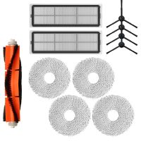 Main Brush Side Brush HEPA Filter Replacement Compatible for Dreame Bot L10S Ultra Robots Vacuums Cleaner