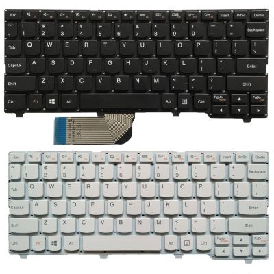 New US keyboard For Lenovo ideapad 100S 100S 11IBY US laptop keyboard black/white