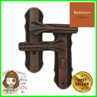 มือจับก้านโยกห้องทั่วไป MORTISE SOLO ES 979 สีทองแดงรมดำMORTISE LEVER HANDLE LOCKSET SOLO ES 979 ANTIQUE COPPER **ขายดีที่สุด**