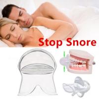 Night Medical Sleep Aid Silicone Snoring Stop Snore Anti Snoring Tongue Retaining Device