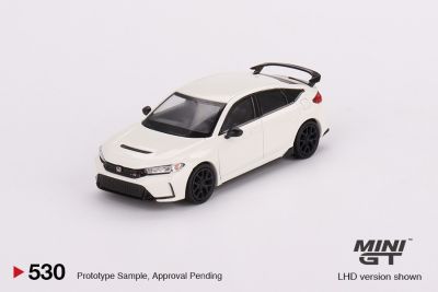 MINI GT 1:64 Honda Civic Type R Championship White 2023  Model Car