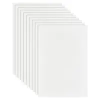 20Pcs 11.6X8.2 inch Ceramic Fiber Rectangle Paper White Microwave Kiln Paper for DIY Fusing Glass Jewelry